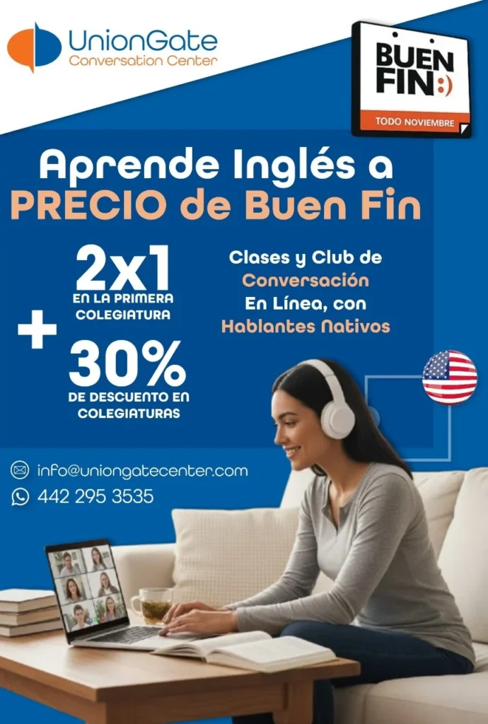clases de inglés con hablantes nativos